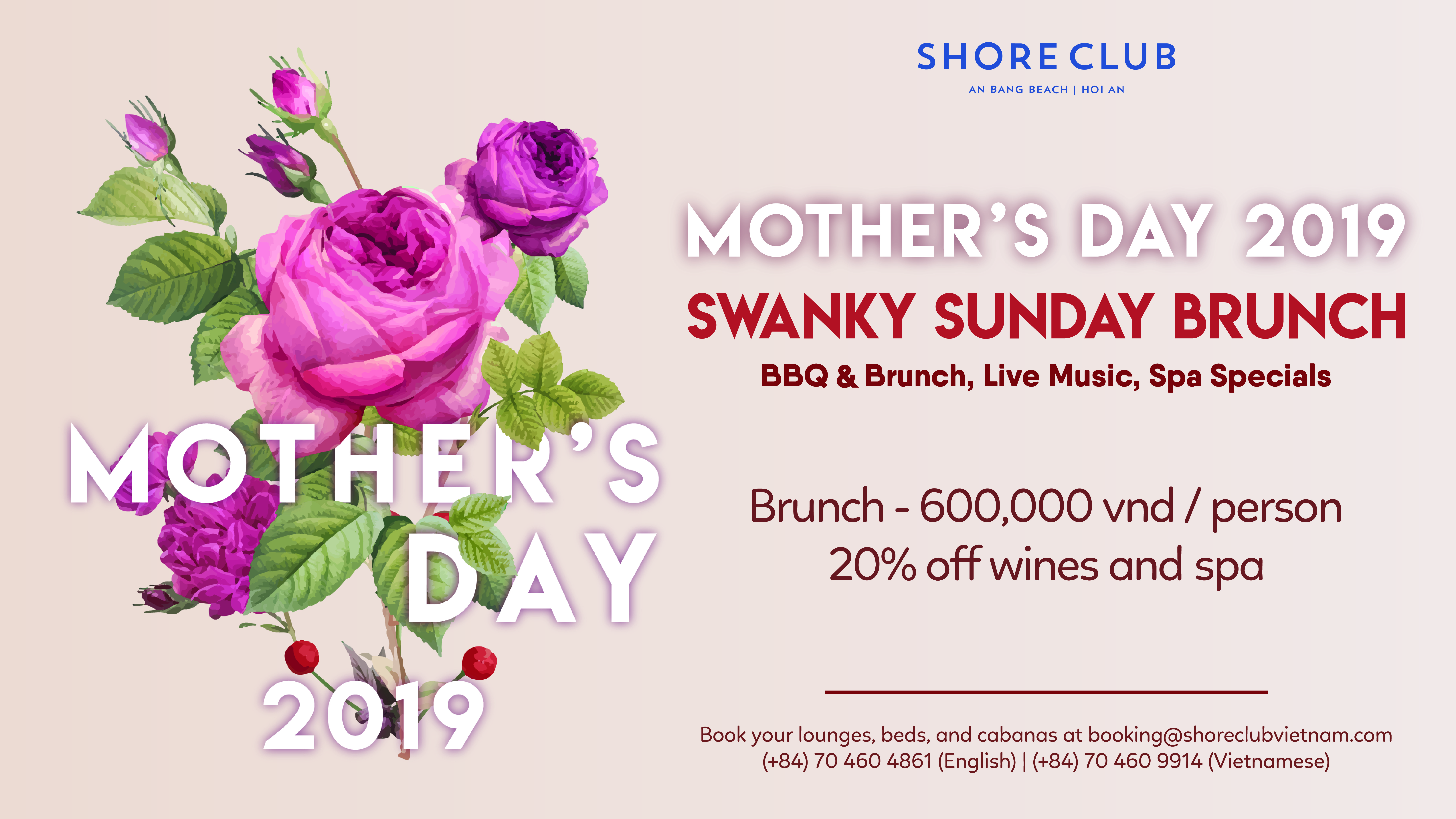 Mother's Day 2019 promotional banner