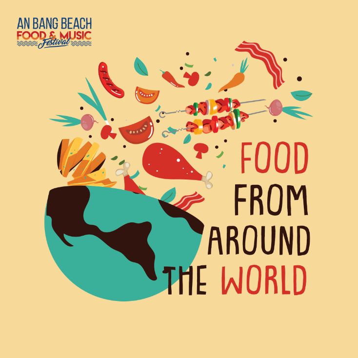 Food from Around the World - Hoi An Restaurants - An Bang Beach Food & Music Festival