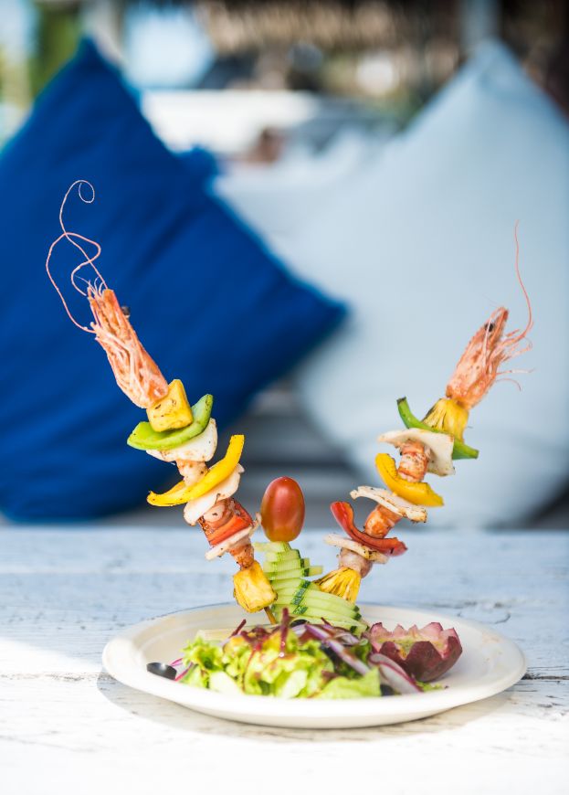 Grilled Seafood Skewer - Restaurant Menu - Shore Club - An Bang Beach Food & Music Festival