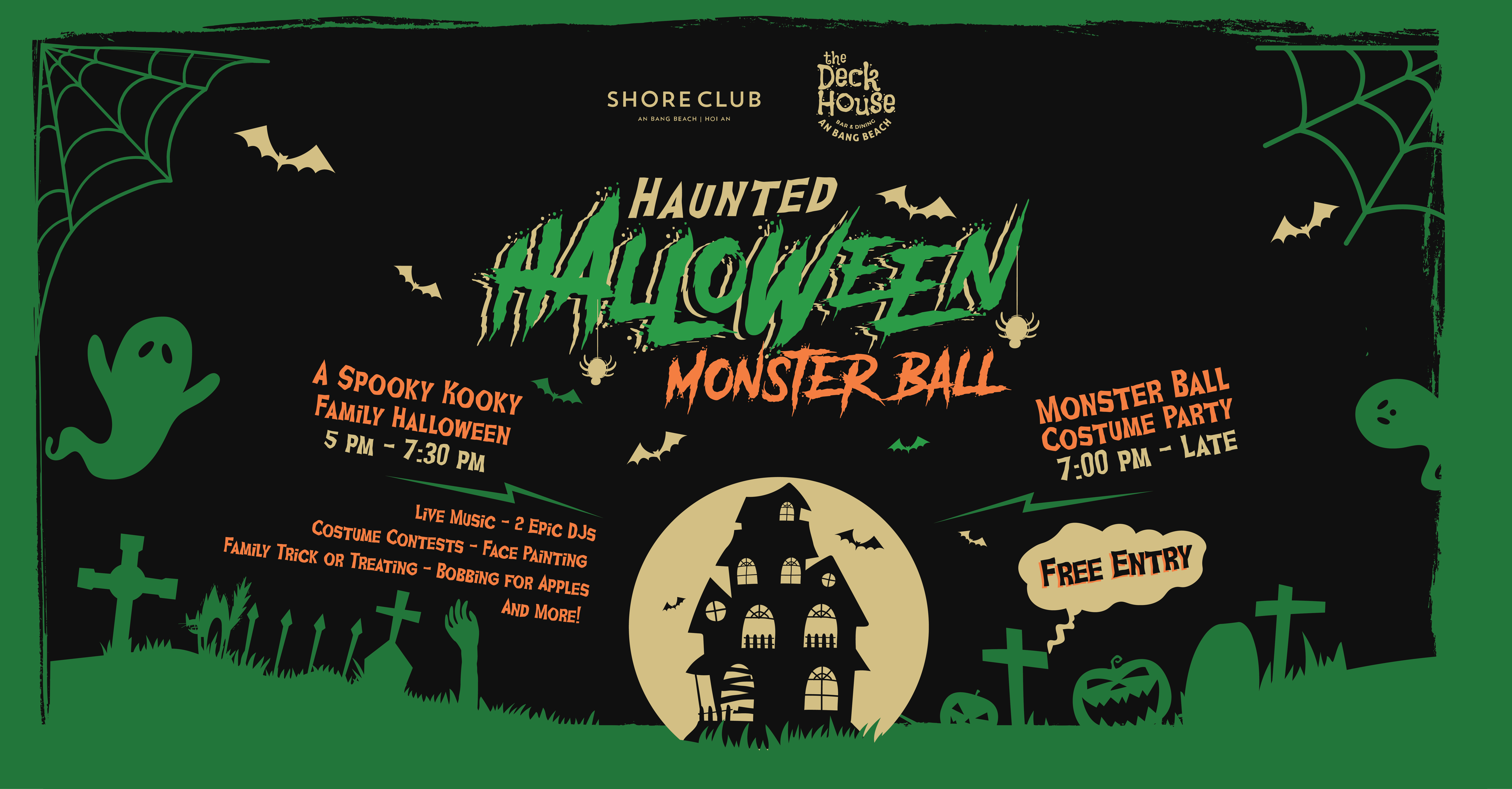 Haunted Halloween Monster Bash on Thursday, 31 October